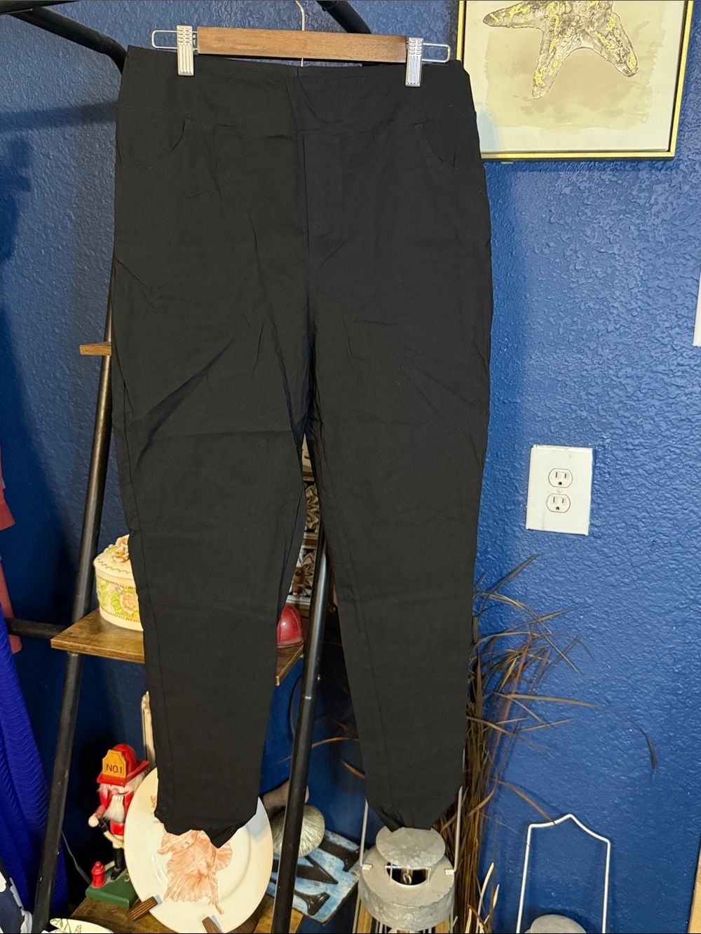 Womens Black  Pants — Comfortable Everyday pant